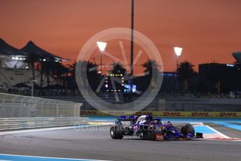 World © Octane Photographic Ltd. Formula 1 – Abu Dhabi GP - Practice 2. Scuderia Toro Rosso STR14 – Daniil Kvyat. Yas Marina Circuit, Abu Dhabi, UAE. Friday 29th November 2019.
