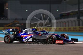 World © Octane Photographic Ltd. Formula 1 – Abu Dhabi GP - Practice 2. Scuderia Toro Rosso STR14 – Pierre Gasly. Yas Marina Circuit, Abu Dhabi, UAE. Friday 29th November 2019.