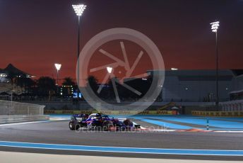 World © Octane Photographic Ltd. Formula 1 – Abu Dhabi GP - Practice 2. Scuderia Toro Rosso STR14 – Pierre Gasly. Yas Marina Circuit, Abu Dhabi, UAE. Friday 29th November 2019.
