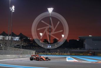 World © Octane Photographic Ltd. Formula 1 – Abu Dhabi GP - Practice 2. Scuderia Ferrari SF90 – Sebastian Vettel. Yas Marina Circuit, Abu Dhabi, UAE. Friday 29th November 2019.