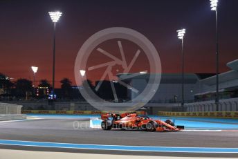 World © Octane Photographic Ltd. Formula 1 – Abu Dhabi GP - Practice 2. Scuderia Ferrari SF90 – Sebastian Vettel. Yas Marina Circuit, Abu Dhabi, UAE. Friday 29th November 2019.