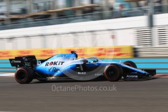 World © Octane Photographic Ltd. Formula 1 – Abu Dhabi GP - Practice 3. ROKiT Williams Racing FW 42 – George Russell. Yas Marina Circuit, Abu Dhabi, UAE. Saturday 30th November 2019.