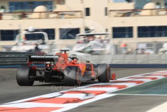 World © Octane Photographic Ltd. Formula 1 – Abu Dhabi GP - Practice 3. Scuderia Ferrari SF90 – Sebastian Vettel. Yas Marina Circuit, Abu Dhabi, UAE. Saturday 30th November 2019.