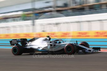 World © Octane Photographic Ltd. Formula 1 – Abu Dhabi GP - Practice 3. Mercedes AMG Petronas Motorsport AMG F1 W10 EQ Power+ - Valtteri Bottas. Yas Marina Circuit, Abu Dhabi, UAE. Saturday 30th November 2019.