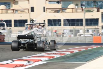 World © Octane Photographic Ltd. Formula 1 – Abu Dhabi GP - Practice 3. Mercedes AMG Petronas Motorsport AMG F1 W10 EQ Power+ - Lewis Hamilton. Yas Marina Circuit, Abu Dhabi, UAE. Saturday 30th November 2019.