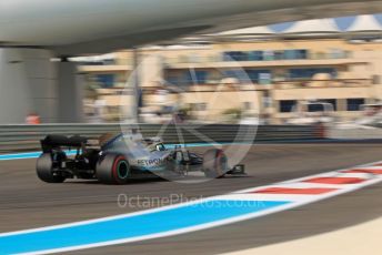 World © Octane Photographic Ltd. Formula 1 – Abu Dhabi GP - Practice 3. Mercedes AMG Petronas Motorsport AMG F1 W10 EQ Power+ - Lewis Hamilton. Yas Marina Circuit, Abu Dhabi, UAE. Saturday 30th November 2019.