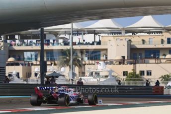 World © Octane Photographic Ltd. Formula 1 – Abu Dhabi GP - Practice 3. SportPesa Racing Point RP19 - Sergio Perez. Yas Marina Circuit, Abu Dhabi, UAE. Saturday 30th November 2019.