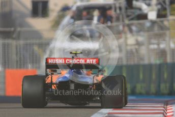 World © Octane Photographic Ltd. Formula 1 – Abu Dhabi GP - Practice 3. McLaren MCL34 – Lando Norris. Yas Marina Circuit, Abu Dhabi, UAE. Saturday 30th November 2019.