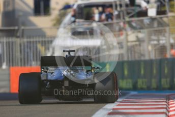 World © Octane Photographic Ltd. Formula 1 – Abu Dhabi GP - Practice 3. Mercedes AMG Petronas Motorsport AMG F1 W10 EQ Power+ - Lewis Hamilton. Yas Marina Circuit, Abu Dhabi, UAE. Saturday 30th November 2019.