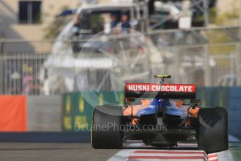 World © Octane Photographic Ltd. Formula 1 – Abu Dhabi GP - Practice 3. McLaren MCL34 – Lando Norris. Yas Marina Circuit, Abu Dhabi, UAE. Saturday 30th November 2019.