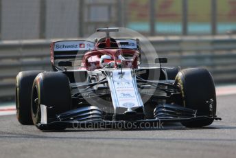 World © Octane Photographic Ltd. Formula 1 – Abu Dhabi GP - Practice 3. Alfa Romeo Racing C38 – Kimi Raikkonen. Yas Marina Circuit, Abu Dhabi, UAE. Saturday 30th November 2019.
