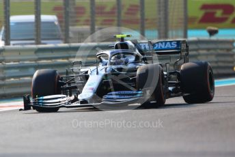 World © Octane Photographic Ltd. Formula 1 – Abu Dhabi GP - Practice 3. Mercedes AMG Petronas Motorsport AMG F1 W10 EQ Power+ - Valtteri Bottas. Yas Marina Circuit, Abu Dhabi, UAE. Saturday 30th November 2019.