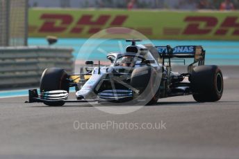 World © Octane Photographic Ltd. Formula 1 – Abu Dhabi GP - Practice 3. Mercedes AMG Petronas Motorsport AMG F1 W10 EQ Power+ - Lewis Hamilton. Yas Marina Circuit, Abu Dhabi, UAE. Saturday 30th November 2019.