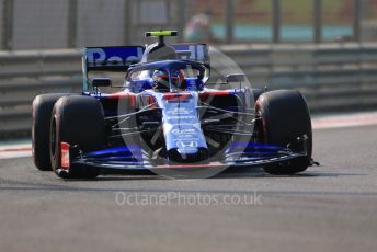 World © Octane Photographic Ltd. Formula 1 – Abu Dhabi GP - Practice 3. Scuderia Toro Rosso STR14 – Pierre Gasly. Yas Marina Circuit, Abu Dhabi, UAE. Saturday 30th November 2019.