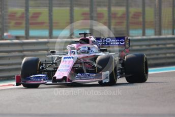 World © Octane Photographic Ltd. Formula 1 – Abu Dhabi GP - Practice 3. SportPesa Racing Point RP19 - Sergio Perez. Yas Marina Circuit, Abu Dhabi, UAE. Saturday 30th November 2019.