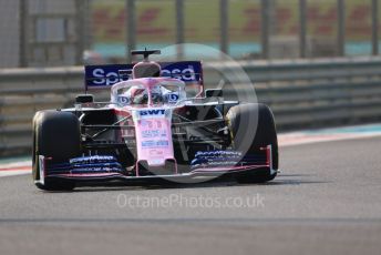 World © Octane Photographic Ltd. Formula 1 – Abu Dhabi GP - Practice 3. SportPesa Racing Point RP19 - Sergio Perez. Yas Marina Circuit, Abu Dhabi, UAE. Saturday 30th November 2019.