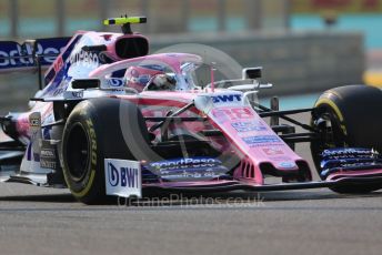 World © Octane Photographic Ltd. Formula 1 – Abu Dhabi GP - Practice 3. SportPesa Racing Point RP19 – Lance Stroll. Yas Marina Circuit, Abu Dhabi, UAE. Saturday 30th November 2019.