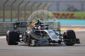 World © Octane Photographic Ltd. Formula 1 – Abu Dhabi GP - Practice 3. Haas F1 Team VF19 – Kevin Magnussen. Yas Marina Circuit, Abu Dhabi, UAE. Saturday 30th November 2019.