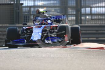 World © Octane Photographic Ltd. Formula 1 – Abu Dhabi GP - Practice 3. Scuderia Toro Rosso STR14 – Pierre Gasly. Yas Marina Circuit, Abu Dhabi, UAE. Saturday 30th November 2019.