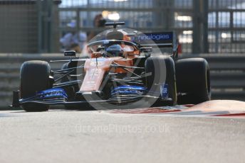 World © Octane Photographic Ltd. Formula 1 – Abu Dhabi GP - Practice 3. McLaren MCL34 – Carlos Sainz. Yas Marina Circuit, Abu Dhabi, UAE. Saturday 30th November 2019.