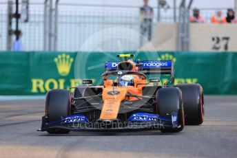 World © Octane Photographic Ltd. Formula 1 – Abu Dhabi GP - Practice 3. McLaren MCL34 – Lando Norris. Yas Marina Circuit, Abu Dhabi, UAE. Saturday 30th November 2019.