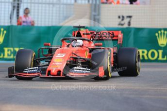 World © Octane Photographic Ltd. Formula 1 – Abu Dhabi GP - Practice 3. Scuderia Ferrari SF90 – Sebastian Vettel. Yas Marina Circuit, Abu Dhabi, UAE. Saturday 30th November 2019.