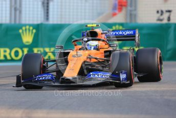 World © Octane Photographic Ltd. Formula 1 – Abu Dhabi GP - Practice 3. McLaren MCL34 – Lando Norris. Yas Marina Circuit, Abu Dhabi, UAE. Saturday 30th November 2019.