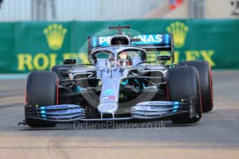 World © Octane Photographic Ltd. Formula 1 – Abu Dhabi GP - Practice 3. Mercedes AMG Petronas Motorsport AMG F1 W10 EQ Power+ - Lewis Hamilton. Yas Marina Circuit, Abu Dhabi, UAE. Saturday 30th November 2019.