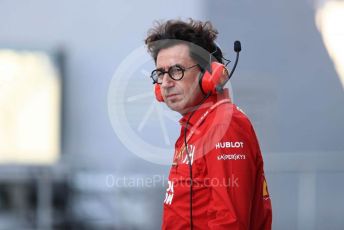 World © Octane Photographic Ltd. Formula 1 - Abu Dhabi GP - Practice 3. Mattia Binotto – Team Principal of Scuderia Ferrari. Yas Marina Circuit, Abu Dhabi, UAE. Saturday 30th November 2019.