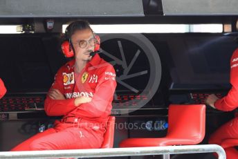 World © Octane Photographic Ltd. Formula 1 - Abu Dhabi GP - Practice 3. Laurent Mekies – Sporting Director of Scuderia Ferrari. Yas Marina Circuit, Abu Dhabi, UAE. Saturday 30th November 2019.