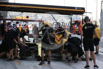 World © Octane Photographic Ltd. Formula 1 – Abu Dhabi GP - Practice 3. Renault Sport F1 Team RS19 – Nico Hulkenberg. Yas Marina Circuit, Abu Dhabi, UAE. Saturday 30th November 2019.