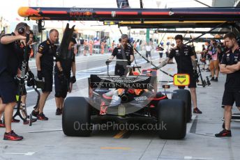 World © Octane Photographic Ltd. Formula 1 – Abu Dhabi GP - Practice 3. Aston Martin Red Bull Racing RB15 – Max Verstappen. Yas Marina Circuit, Abu Dhabi, UAE. Saturday 30th November 2019.