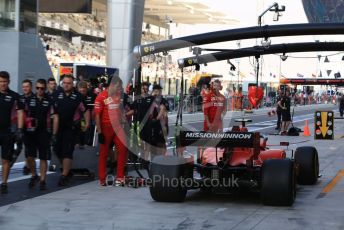 World © Octane Photographic Ltd. Formula 1 – Abu Dhabi GP - Practice 3. Scuderia Ferrari SF90 – Charles Leclerc. Yas Marina Circuit, Abu Dhabi, UAE. Saturday 30th November 2019.