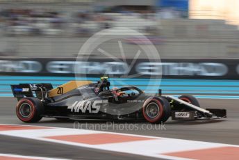 World © Octane Photographic Ltd. Formula 1 – Abu Dhabi GP - Qualifying. Haas F1 Team VF19 – Kevin Magnussen. Yas Marina Circuit, Abu Dhabi, UAE. Saturday 30th November 2019.