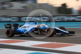 World © Octane Photographic Ltd. Formula 1 – Abu Dhabi GP - Qualifying. ROKiT Williams Racing FW 42 – George Russell. Yas Marina Circuit, Abu Dhabi, UAE. Saturday 30th November 2019.