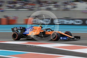 World © Octane Photographic Ltd. Formula 1 – Abu Dhabi GP - Qualifying. McLaren MCL34 – Lando Norris. Yas Marina Circuit, Abu Dhabi, UAE. Saturday 30th November 2019.
