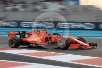 World © Octane Photographic Ltd. Formula 1 – Abu Dhabi GP - Qualifying. Scuderia Ferrari SF90 – Charles Leclerc. Yas Marina Circuit, Abu Dhabi, UAE. Saturday 30th November 2019.