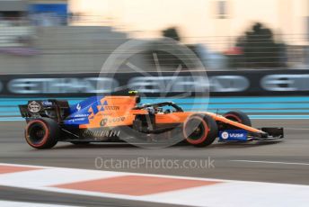 World © Octane Photographic Ltd. Formula 1 – Abu Dhabi GP - Qualifying. McLaren MCL34 – Lando Norris. Yas Marina Circuit, Abu Dhabi, UAE. Saturday 30th November 2019.