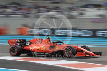 World © Octane Photographic Ltd. Formula 1 – Abu Dhabi GP - Qualifying. Scuderia Ferrari SF90 – Charles Leclerc. Yas Marina Circuit, Abu Dhabi, UAE. Saturday 30th November 2019.