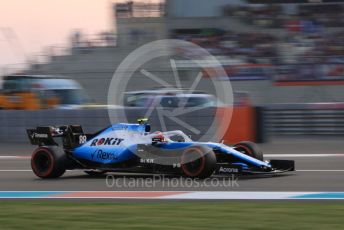 World © Octane Photographic Ltd. Formula 1 – Abu Dhabi GP - Qualifying. ROKiT Williams Racing FW42 – Robert Kubica. Yas Marina Circuit, Abu Dhabi, UAE. Saturday 30th November 2019.