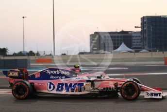 World © Octane Photographic Ltd. Formula 1 – Abu Dhabi GP - Qualifying. SportPesa Racing Point RP19 – Lance Stroll. Yas Marina Circuit, Abu Dhabi, UAE. Saturday 30th November 2019.