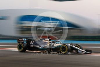 World © Octane Photographic Ltd. Formula 1 – Abu Dhabi GP - Qualifying. Mercedes AMG Petronas Motorsport AMG F1 W10 EQ Power+ - Lewis Hamilton. Yas Marina Circuit, Abu Dhabi, UAE. Saturday 30th November 2019.