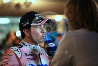 World © Octane Photographic Ltd. Formula 1 – Abu Dhabi GP - Qualifying. SportPesa Racing Point RP19 - Sergio Perez. Yas Marina Circuit, Abu Dhabi, UAE. Saturday 30th November 2019.