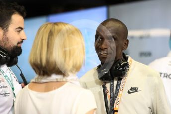World © Octane Photographic Ltd. Formula 1 – Abu Dhabi GP - Qualifying. Susie Wolff and VIPs. Yas Marina Circuit, Abu Dhabi, UAE. Friday 29th November 2019.
