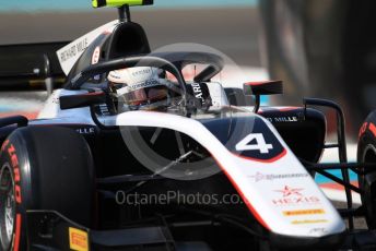 World © Octane Photographic Ltd. FIA Formula 2 (F2) – Abu Dhabi GP - Practice. ART Grand Prix - Nyck de Vries. Yas Marina Circuit, Abu Dhabi, UAE. Friday 29th November 2019.