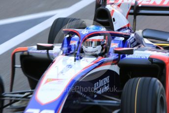 World © Octane Photographic Ltd. FIA Formula 2 (F2) – Abu Dhabi GP - Practice. Trident - Giuliano Alesi. Yas Marina Circuit, Abu Dhabi, UAE. Friday 29th November 2019.