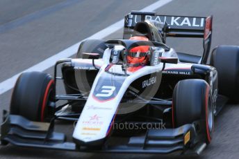 World © Octane Photographic Ltd. FIA Formula 2 (F2) – Abu Dhabi GP - Practice. ART Grand Prix - Nikita Mazepin. Yas Marina Circuit, Abu Dhabi, UAE. Friday 29th November 2019.