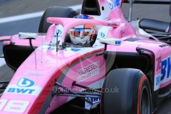 World © Octane Photographic Ltd. FIA Formula 2 (F2) – Abu Dhabi GP - Practice. BWT Arden - Tatiana Calderon. Yas Marina Circuit, Abu Dhabi, UAE. Friday 29th November 2019.