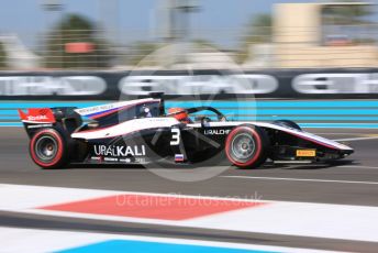 World © Octane Photographic Ltd. FIA Formula 2 (F2) – Abu Dhabi GP - Practice. ART Grand Prix - Nikita Mazepin. Yas Marina Circuit, Abu Dhabi, UAE. Friday 29th November 2019.