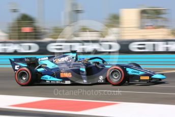 World © Octane Photographic Ltd. FIA Formula 2 (F2) – Abu Dhabi GP - Practice. DAMS - Sergio Sette Camara. Yas Marina Circuit, Abu Dhabi, UAE. Friday 29th November 2019.